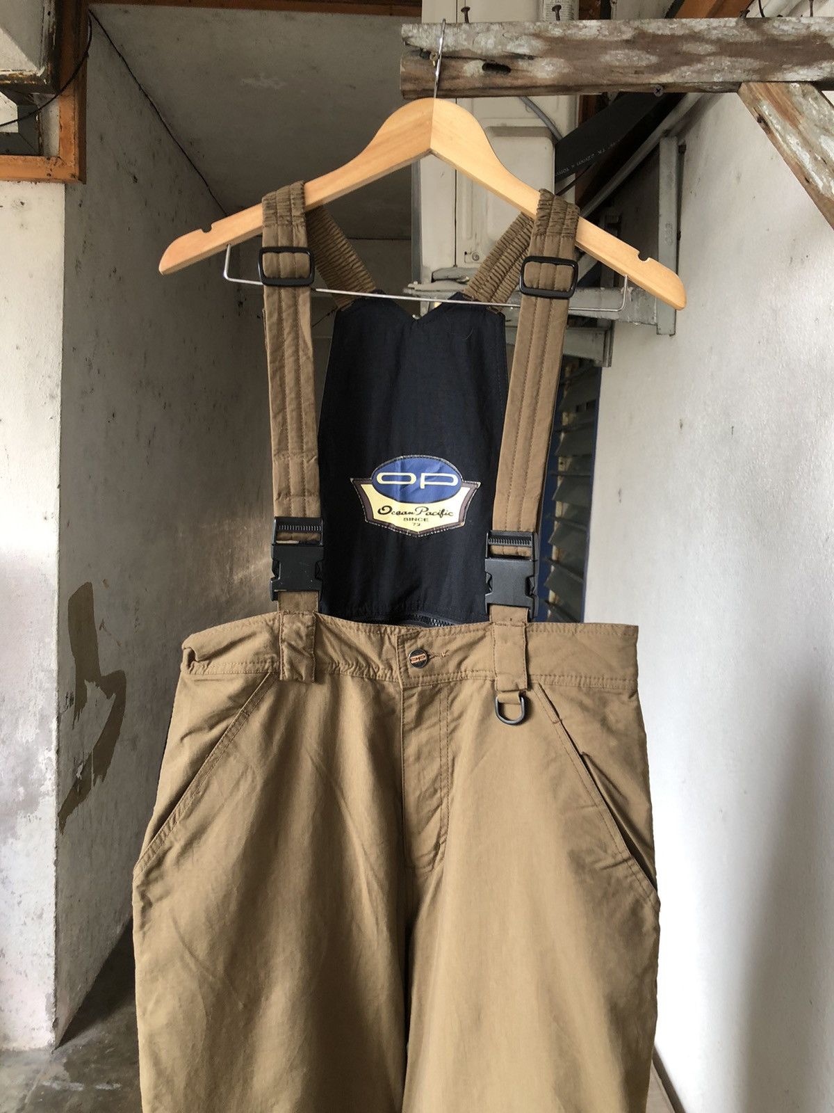 Ocean Pacific Ocean Pacific Waterproof Double Knee Worker Coverall Size US 31 - 4 Thumbnail
