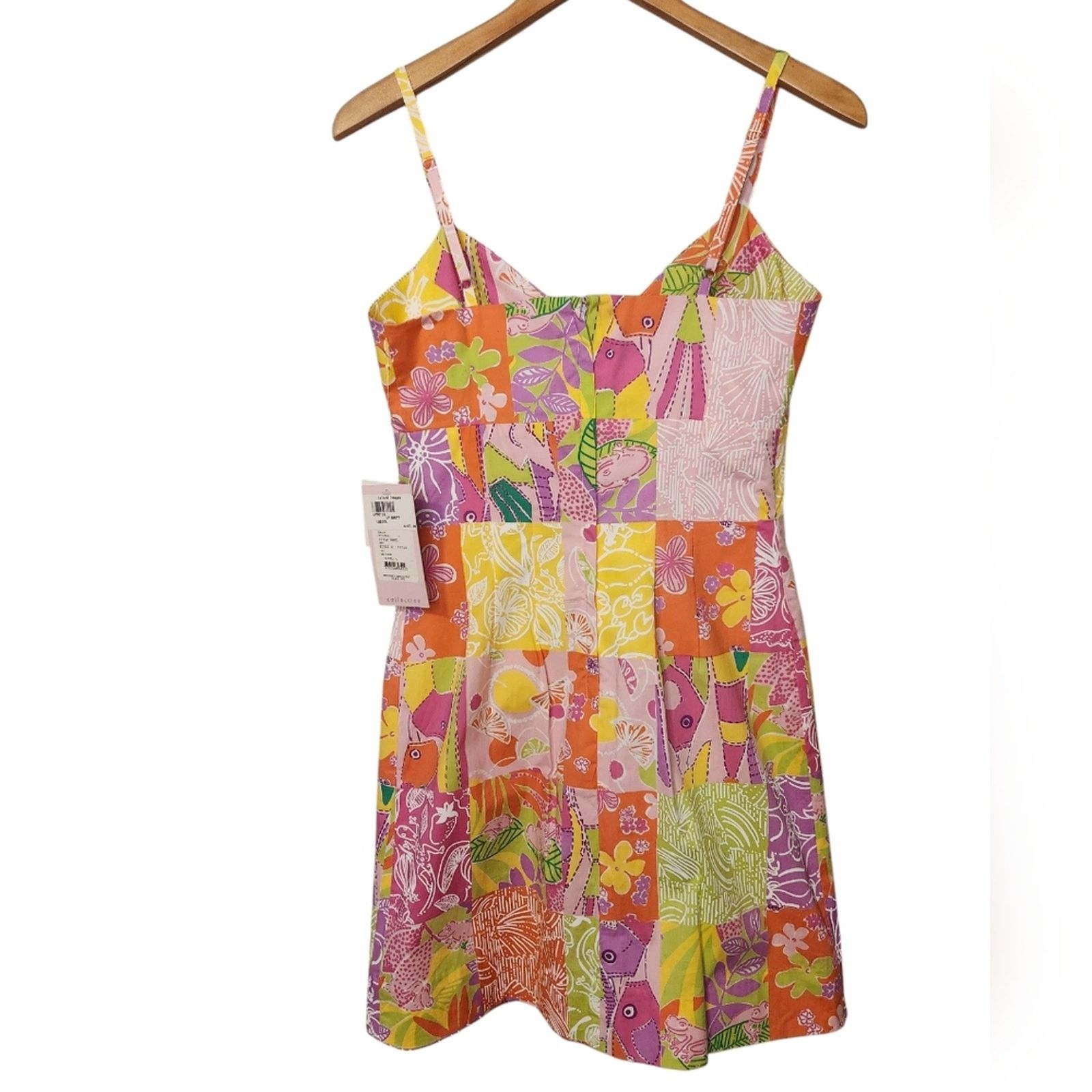 Lilly Pulitzer NWT Lilly Pulitzer Brett Dress Chef's Blend Print 4 Size S / US 4 / IT 40 - 3 Thumbnail