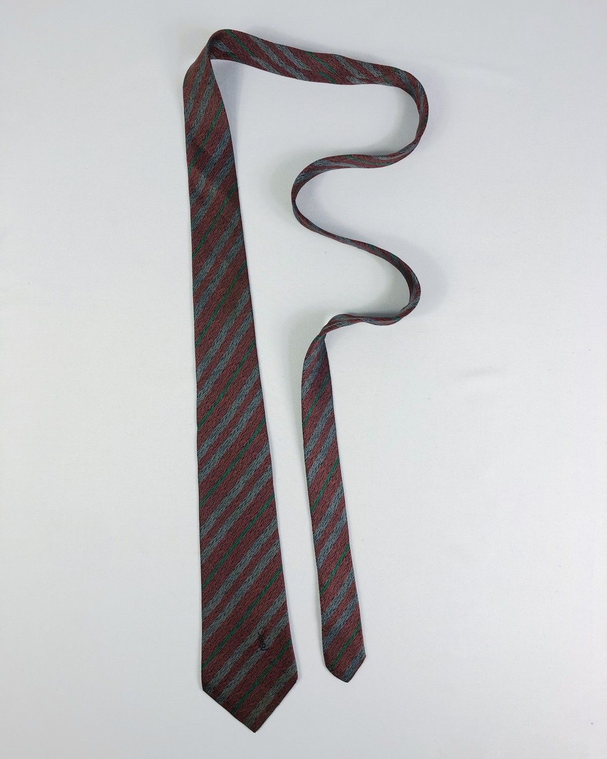 Yves Saint Laurent Rare Vintage Yves Saint Lurent YSL Silk Tie Size ONE SIZE - 2 Thumbnail