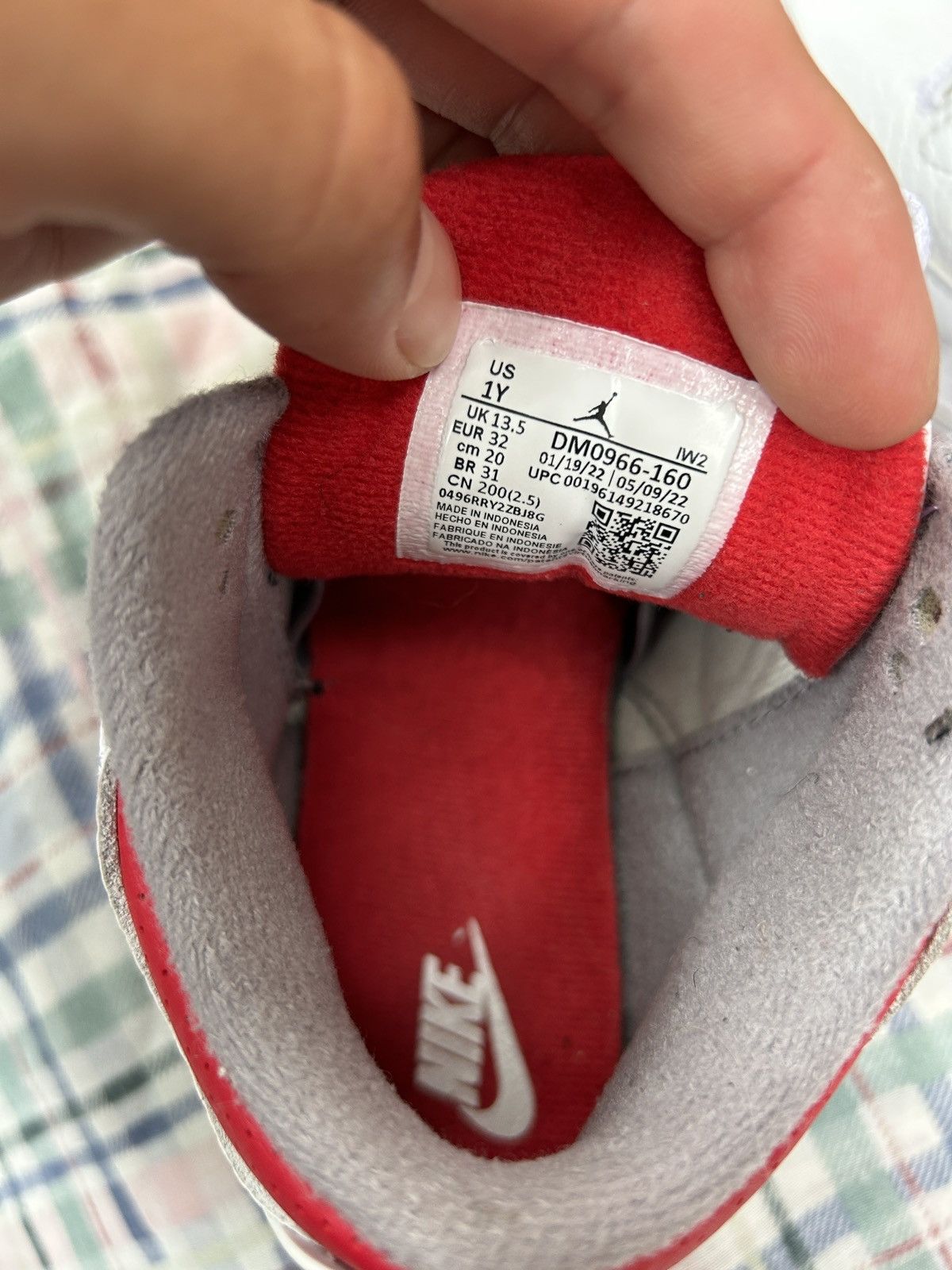 Jordan Brand Air Jordan 3 Retro PS Fire red Size US 4 / IT 34 - 5 Thumbnail