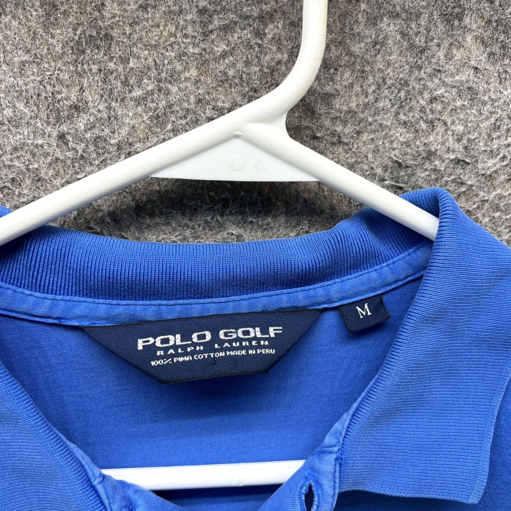 Polo Ralph Lauren Polo Ralph Lauren Polo Shirt Mens Medium Blue Pima Cotton Pony Logo Golf Casual Size US M / EU 48-50 / 2 - 4 Thumbnail
