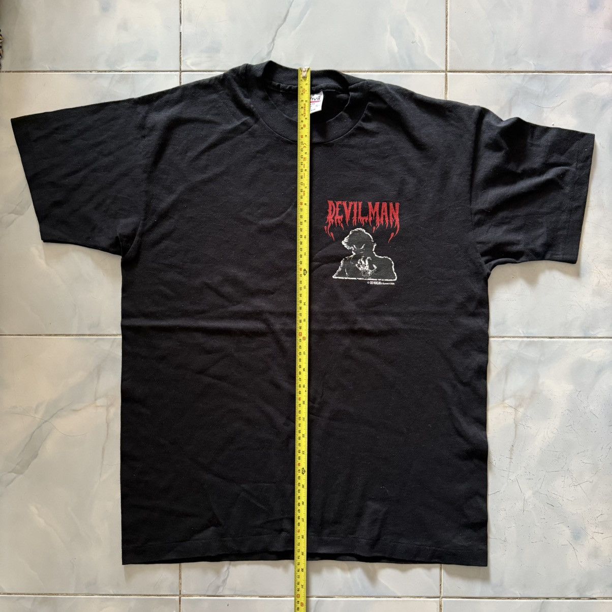 Anime VTG 90S DEVILMAN ANIME MANGA TEE Size US L / EU 52-54 / 3 - 9 Thumbnail