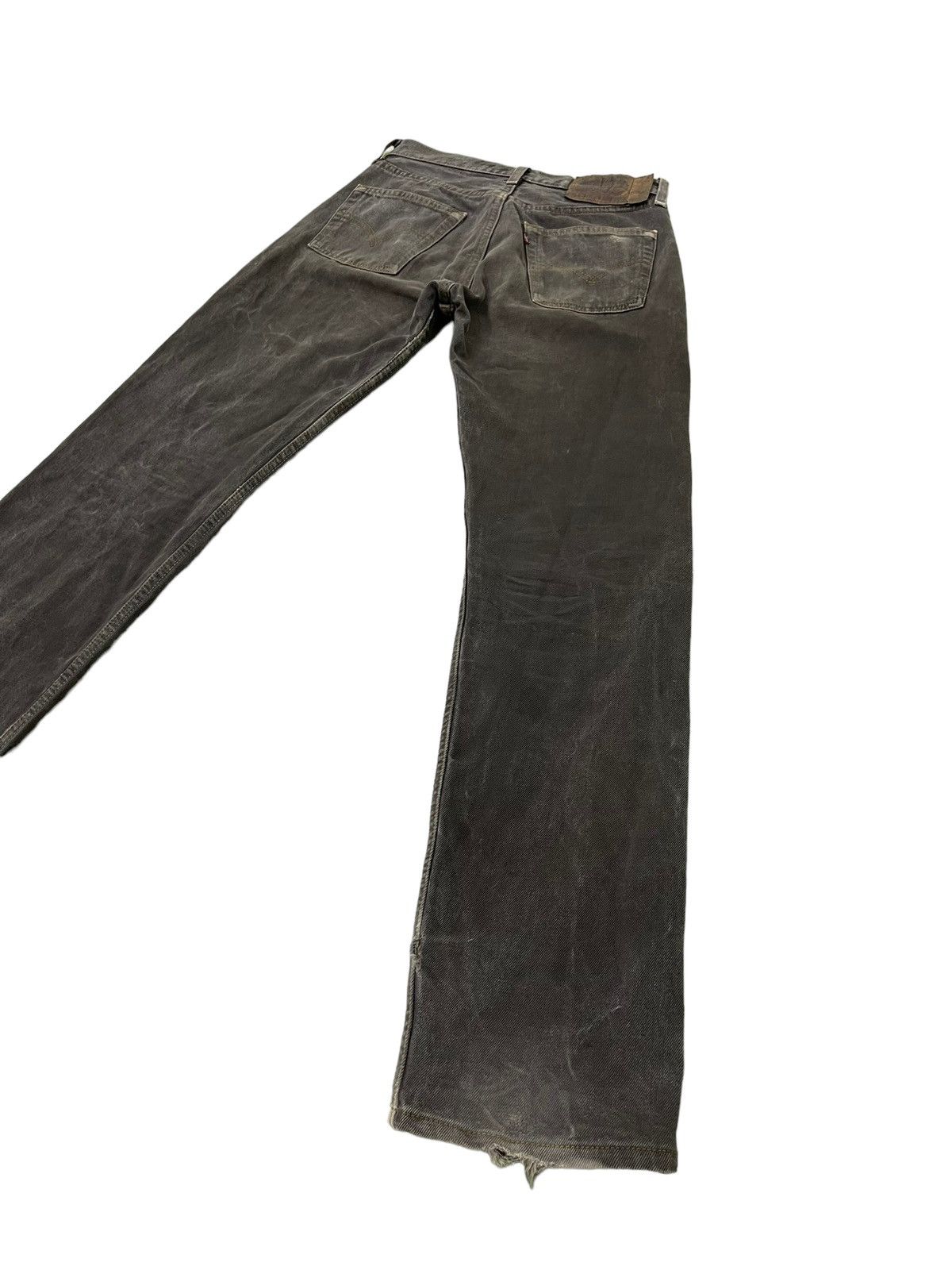 Levi's Vintage Clothing 2000 Levi’s 501 Made in USA Distress Straight 6🟦5 Size US 29 - 12 Thumbnail