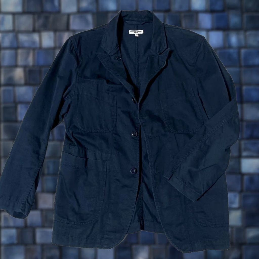 Engineered Garments ENGINEERED GARMENTS BEDFORD JACKET SIZE XS COTTON DARK NAVY MATERIAL USED MEN Size US XS / EU 42 / 0 - 1 Thumbnail
