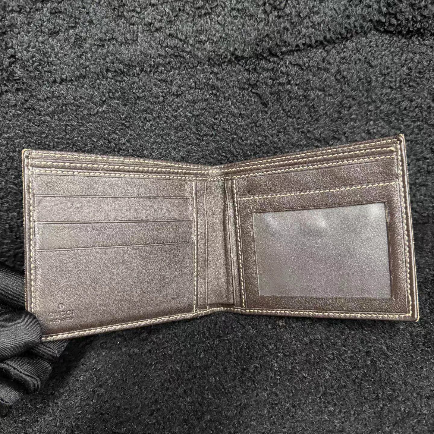 Gucci Gucci GG Supreme Canvas GG Monogram Wallet K15 Size ONE SIZE - 3 Thumbnail