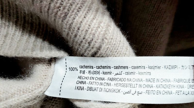 Zara 100% cashmere sweater cardigan beige thick weave luxury Size S / US 4 / IT 40 - 3 Thumbnail