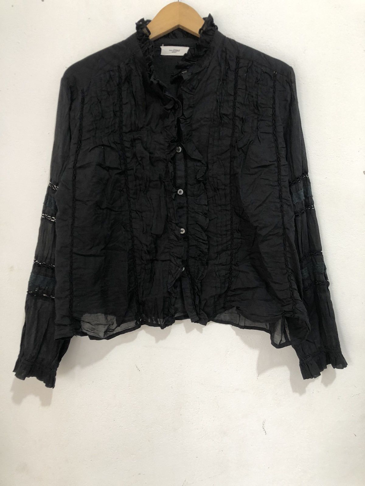 Hysteric Glamour Transparant Button Shirt Japanese Isbael Etoile Marant Size M / US 6-8 / IT 42-44 - 1 Thumbnail
