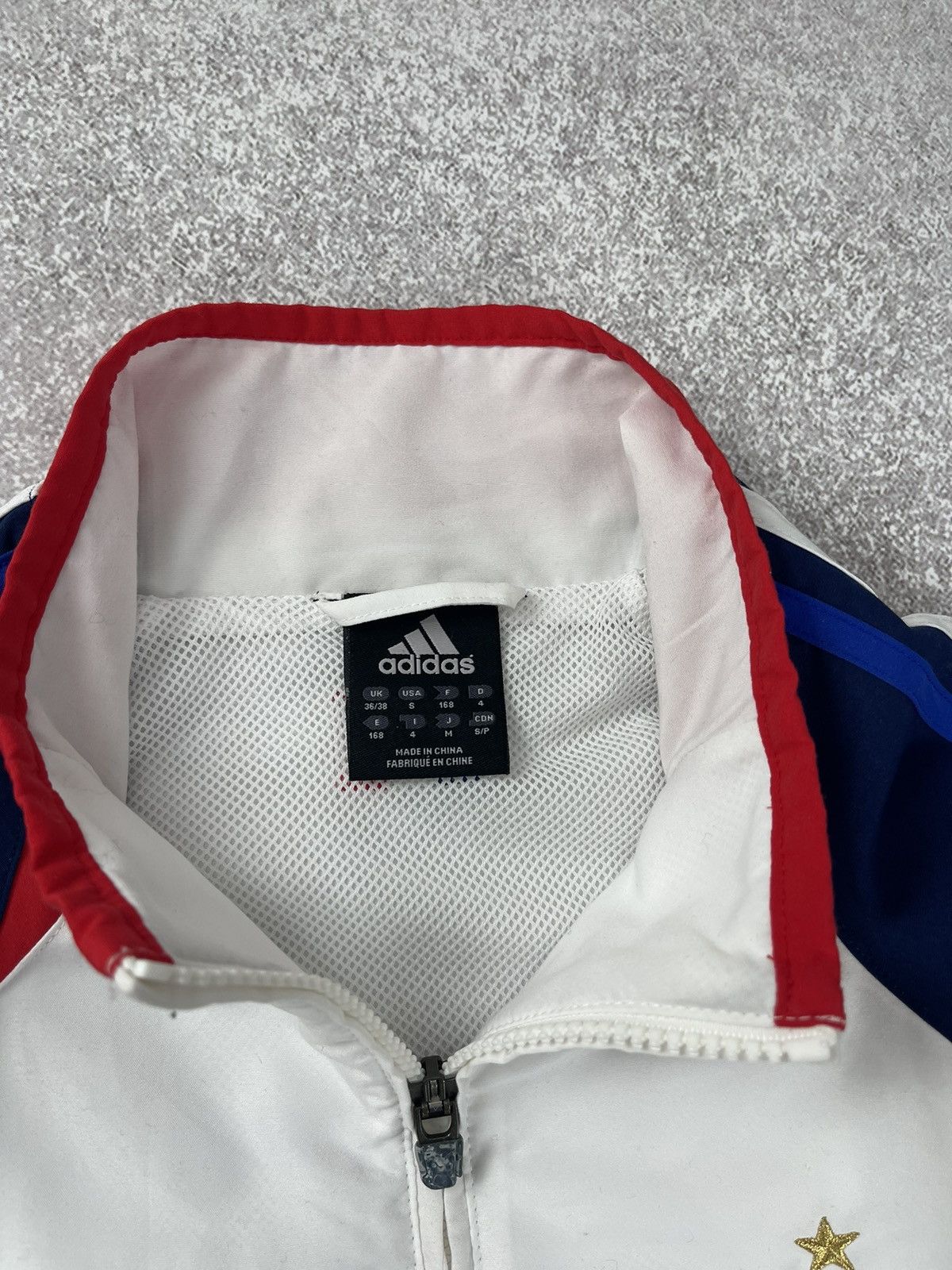 Adidas × Vintage Vintage Adidas France Soccer Track Top Jacket Men’s Size S Size US S / EU 44-46 / 1 - 7 Thumbnail