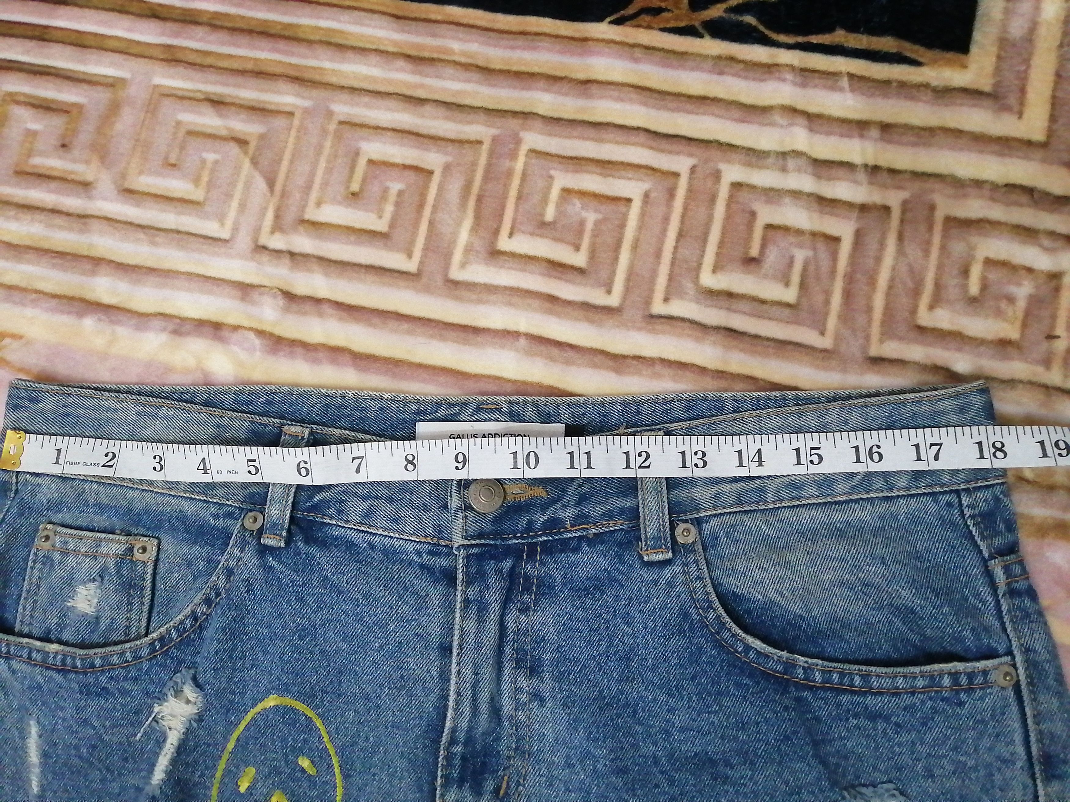 Other GALLIS ADDICTION GARMENTS DISTRESSED DENIM Size US 36 / EU 52 - 9 Thumbnail