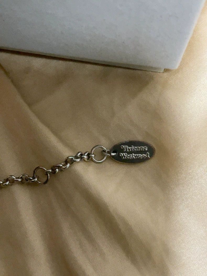 Vivienne Westwood Vivienne Westwood Black and Silver Orb Medium Necklace Lim Size ONE SIZE - 3 Thumbnail