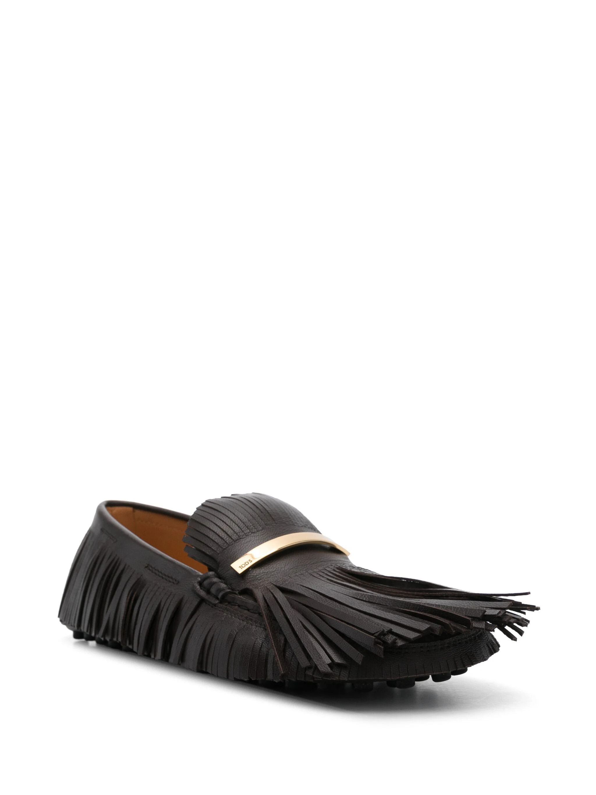 Tod's o1s22i1n1024 Yorky Loafers in Brown Size US 8 / IT 38 - 2 Thumbnail
