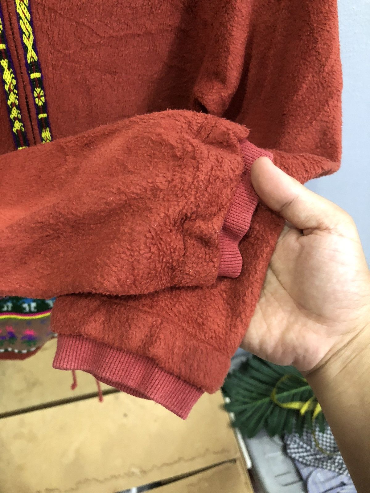 Japanese Brand Rare Titicaca Ethnic Fleece Hoodie Size US S / EU 44-46 / 1 - 5 Thumbnail