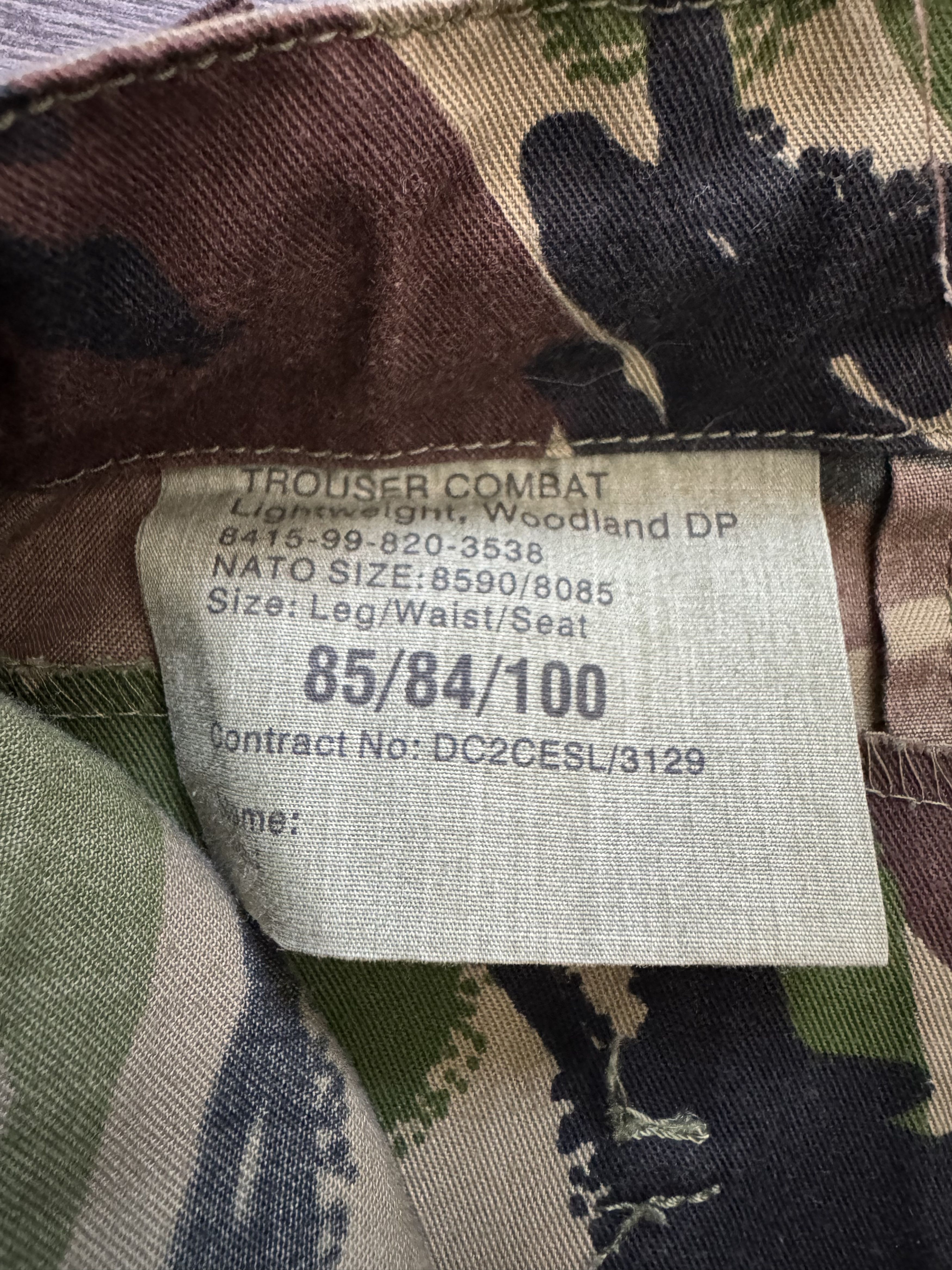 Vintage Vintage Military Camo Pants Baggy Cargos y2k Size US 30 / EU 46 - 9 Thumbnail