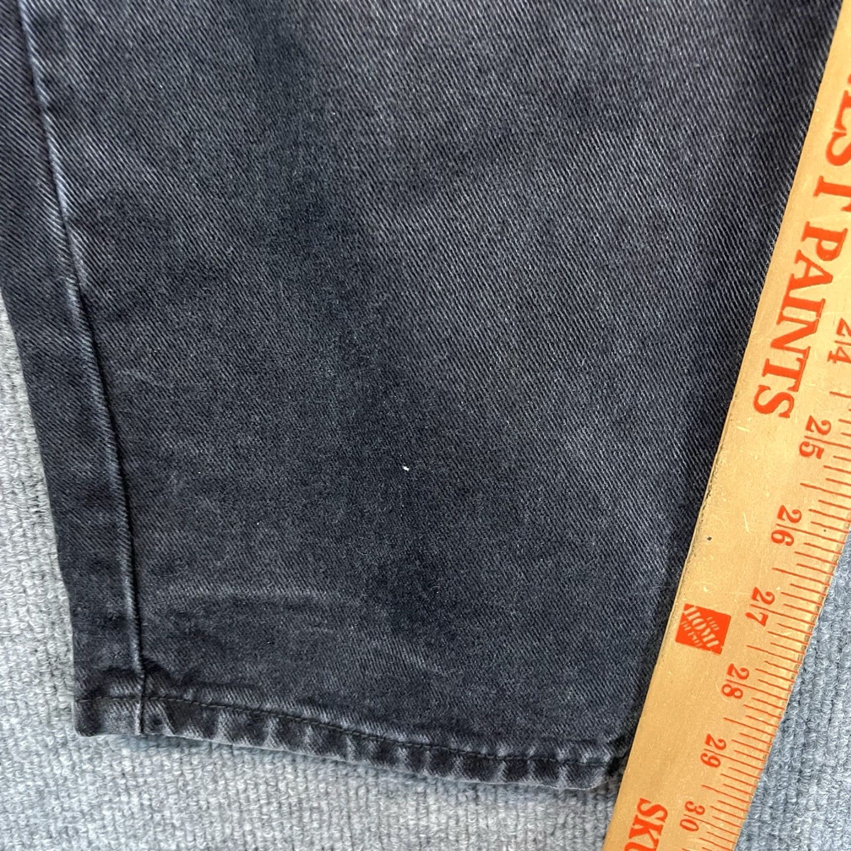 Anchor Blue VINTAGE 90s ANCHOR BLUE Baggy Jeans Women’s Sz 11 Dark Denim 28x30 Relaxed 5-Pocket Size 32" / US 10 / IT 46 - 4 Thumbnail
