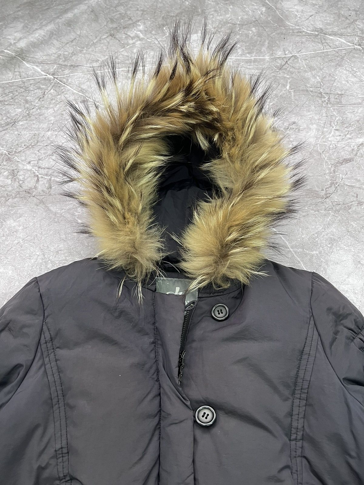 Hysteric Glamour × If Six Was Nine 2000s Avant Garde If Six Was Nine Style Jacket fur Hood 90s Size M / US 6-8 / IT 42-44 - 14 Thumbnail