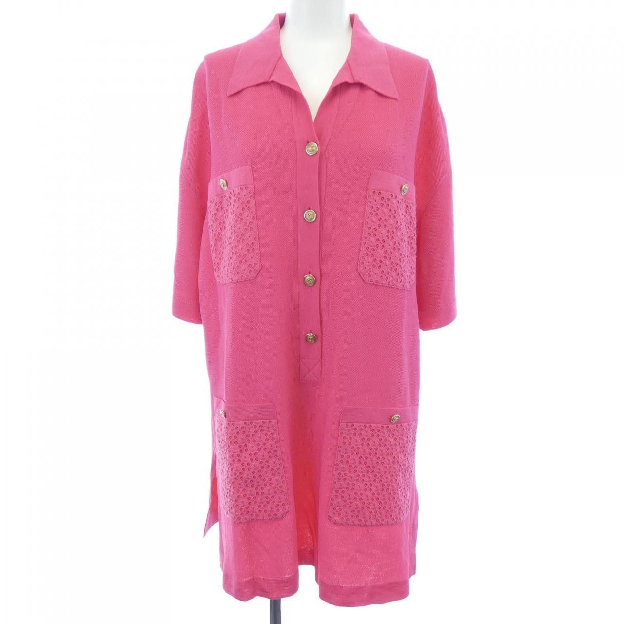 Chanel Chanel Chanel Dress Textile Dresses P70430K10050 DUTY FREE for USA Size ONE SIZE - 1 Thumbnail