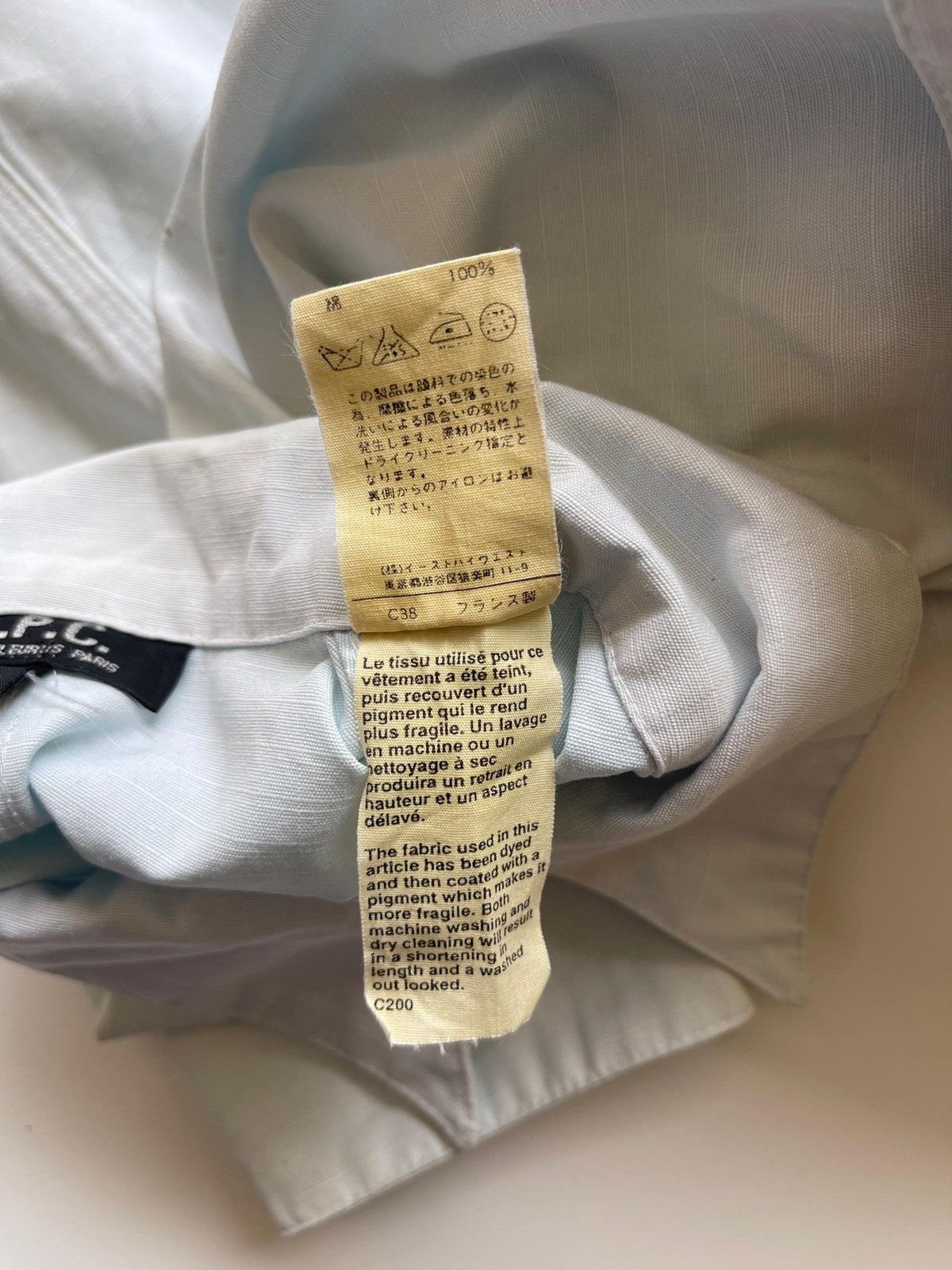 A.P.C. A.P.C Cotton Jacket Size US L / EU 52-54 / 3 - 11 Thumbnail