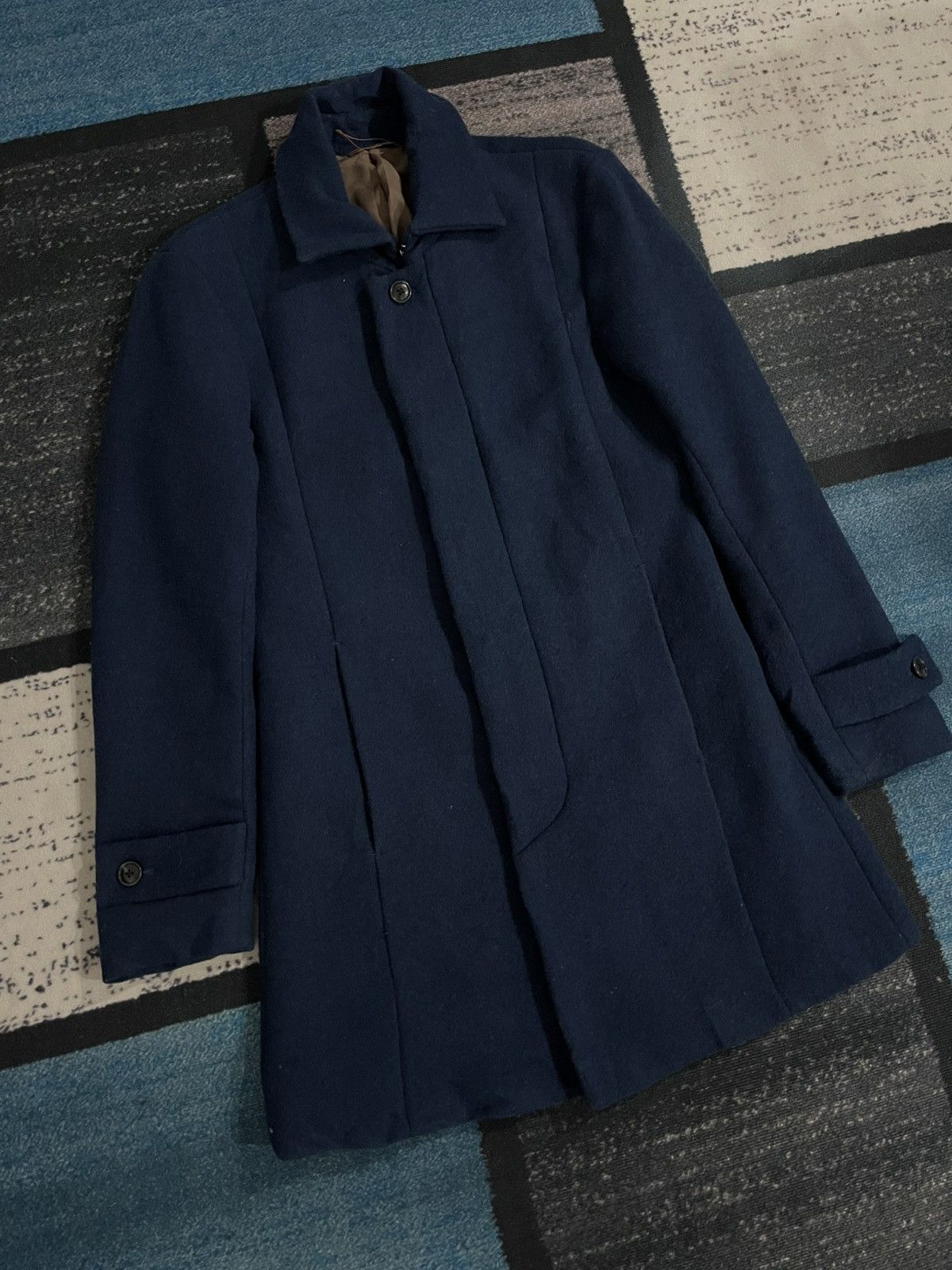 Issey Miyake × Tete Homme Tete Homme Issey Miyake Wool Jacket Size S / US 4 / IT 40 - 4 Thumbnail