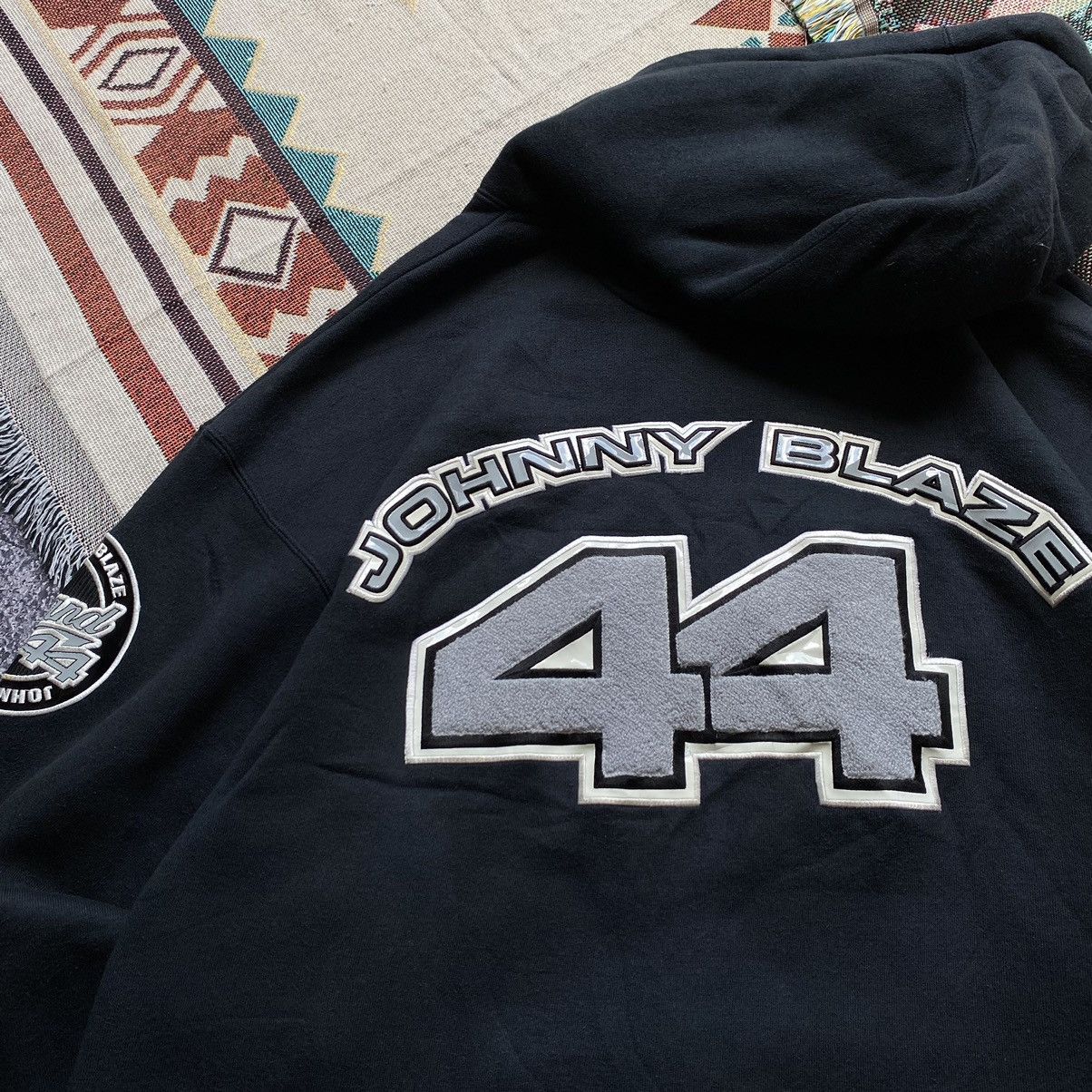Vintage Rare💥 Y2k JOHNNY BLAZE Vintage Hoodies Size US XXL / EU 58 / 5 - 7 Thumbnail