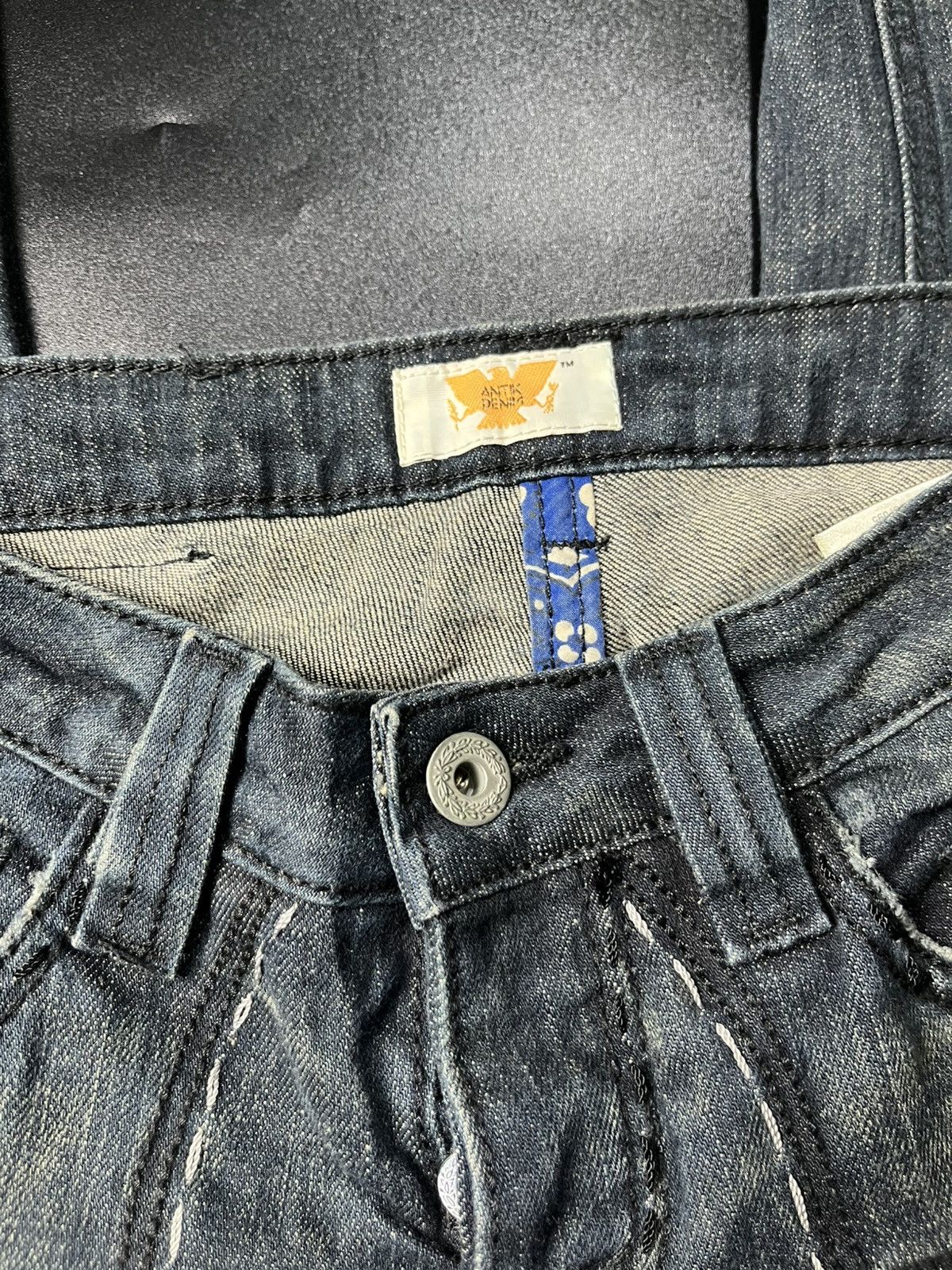 Hysteric Glamour × If Six Was Nine × Japanese Brand Japanese Super flared jeans antik denim Size US 29 - 10 Thumbnail
