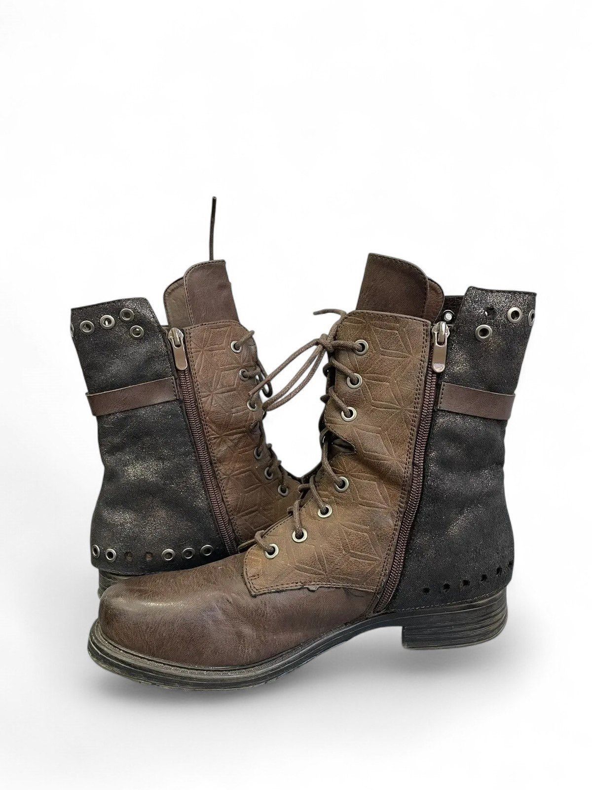 A.S.98 A.S. 98 style leather quilted lace-up boots style japanese Size US 7.5 / EU 40-41 - 10 Thumbnail