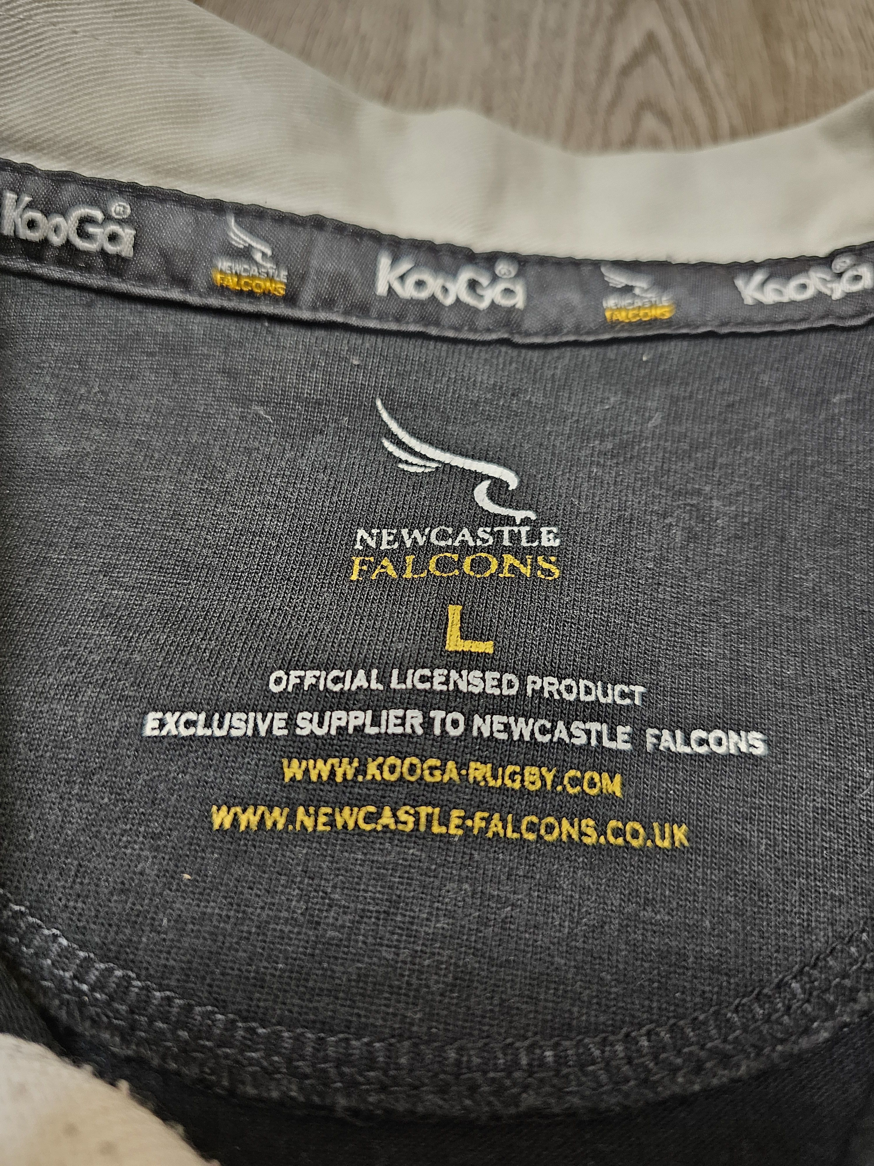 Other NEWCASTLE FALCONS RUGBY JERSEY VINTAGE ENGLAND RUGBY JERSEY Size US L / EU 52-54 / 3 - 6 Thumbnail