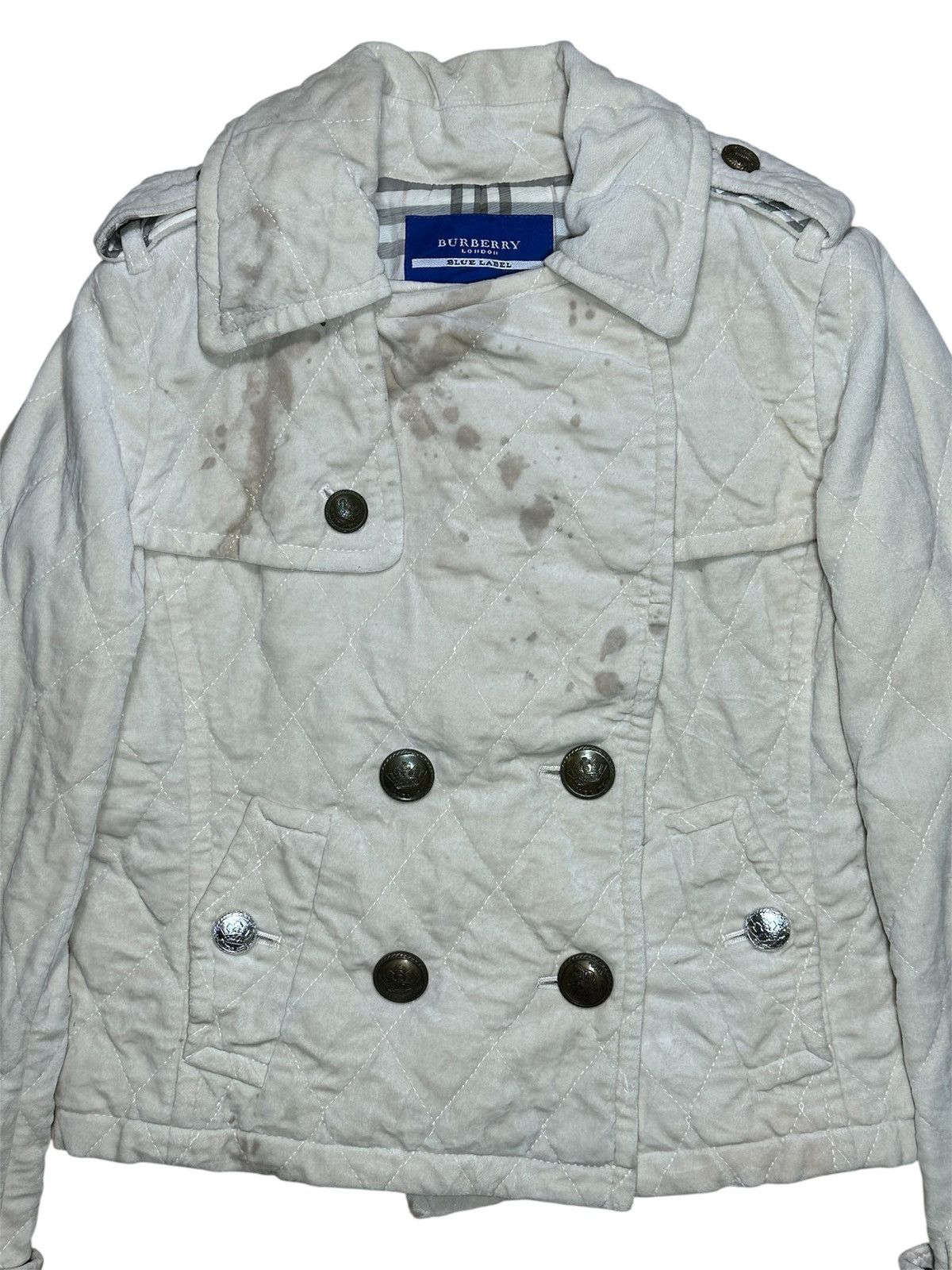 Burberry Burberry Blue Label Quilted Jacket Size S / US 4 / IT 40 - 2 Thumbnail