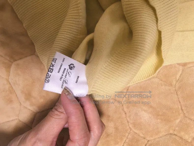 Loro Piana Loro Piana Lemon yellow three-quarter sleeve knitted top Size XS / US 0-2 / IT 36-38 - 6 Thumbnail