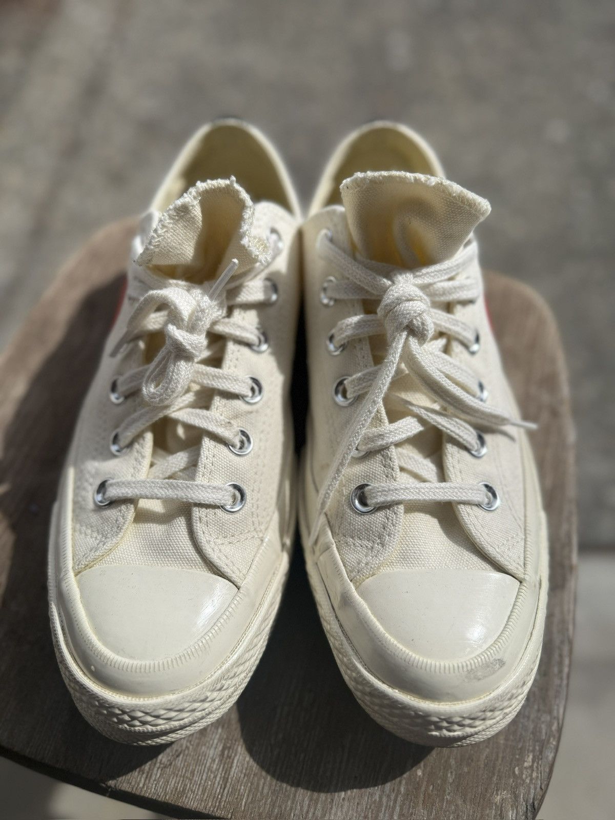 Comme des Garcons PLAY × Converse Converse x Comme Des Garcon M6/W8 Size US 8 / IT 38 - 1 Thumbnail