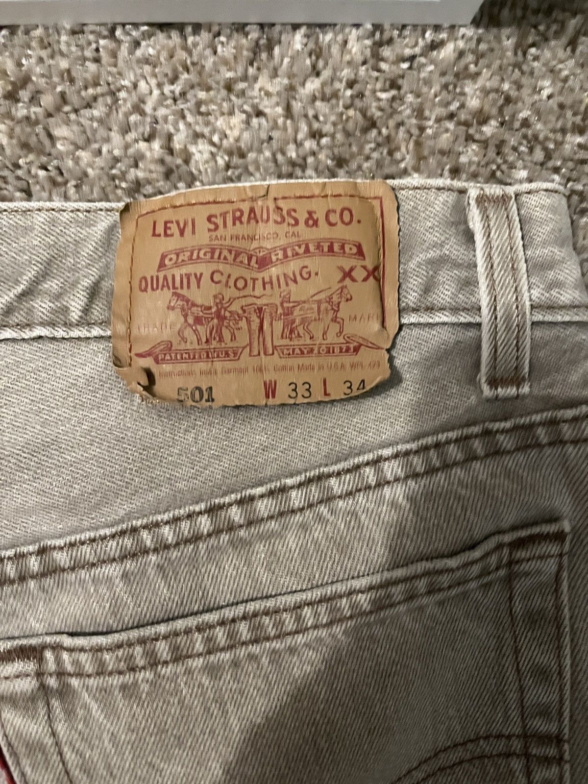 Levi's Vintage Clothing Vintage 90s Levi Jeans Size US 30 / EU 46 - 3 Thumbnail