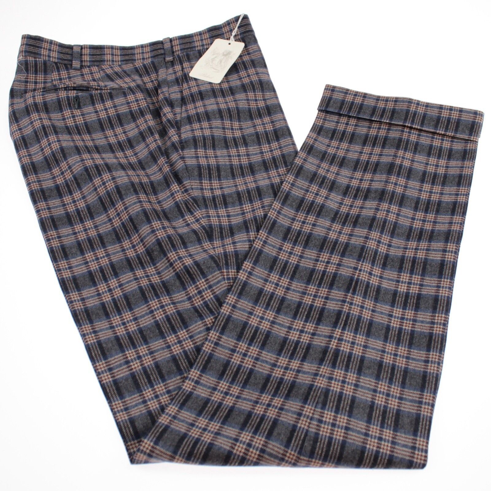 Belvest Belvest New with tags Dress Pants Size 34 US In Blue Size US 34 / EU 50 - 2 Thumbnail