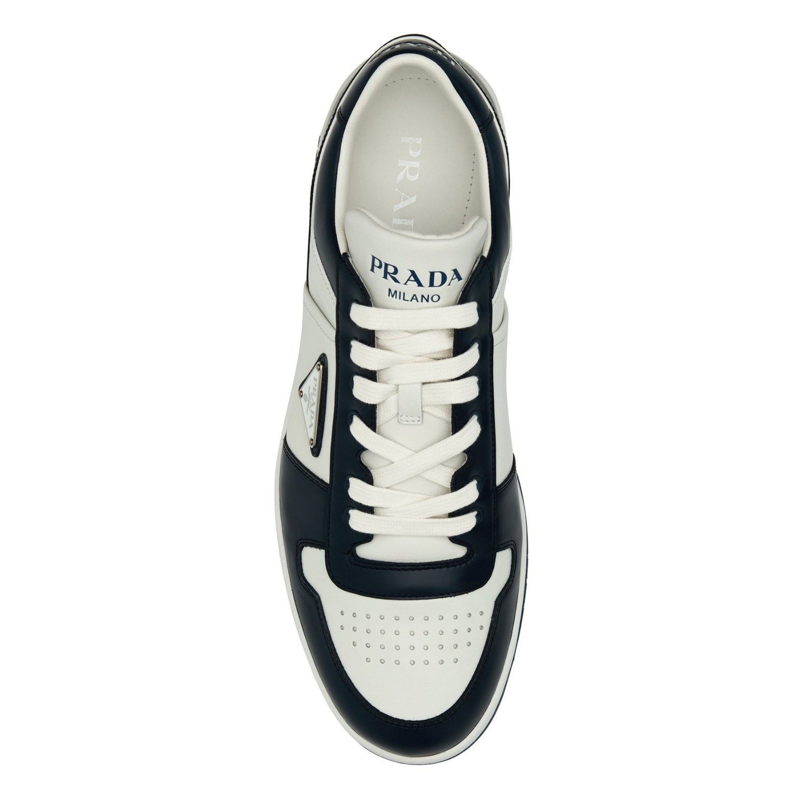 Prada PRADA Downtown Black/White Sneakers New & Authentic (Men's s Size US 11 / EU 44 - 2 Thumbnail
