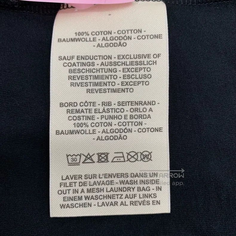 Hermes Hermes Black letter print cotton round-neck short-sleeved Size XS / US 0-2 / IT 36-38 - 7 Thumbnail