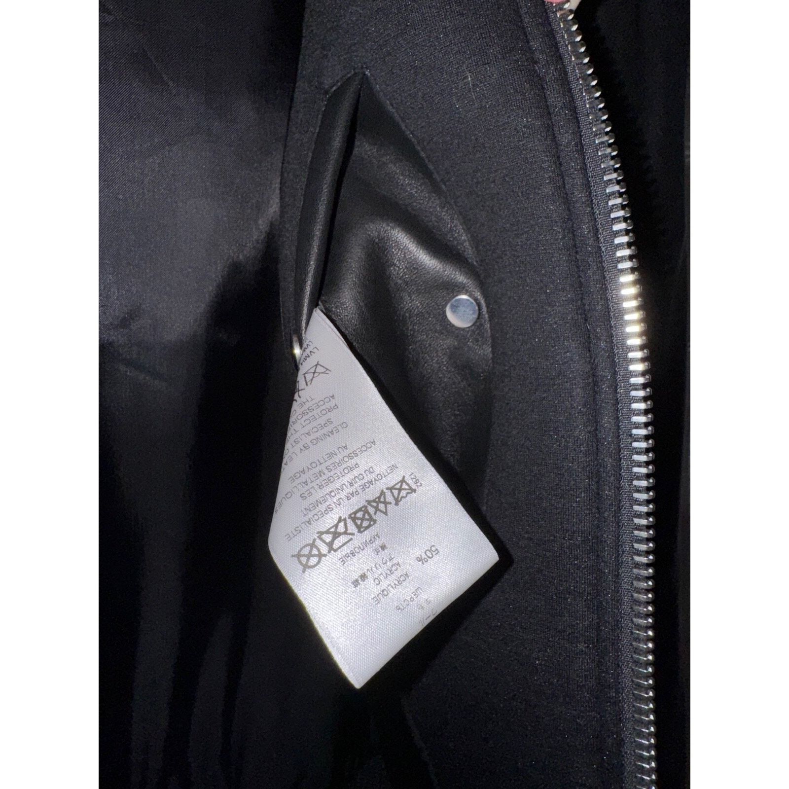Givenchy Givenchy Neoprene Lambskin Leather Hoodie Teddy Jacket 48 Size US M / EU 48-50 / 2 - 22 Thumbnail