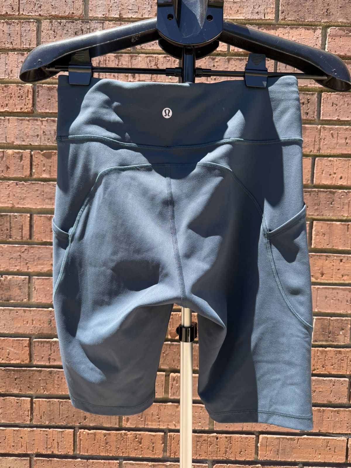 Lululemon Lululemon Fast and Free Biker Short Compression Blue Size 30" / US 8 / IT 44 - 4 Thumbnail