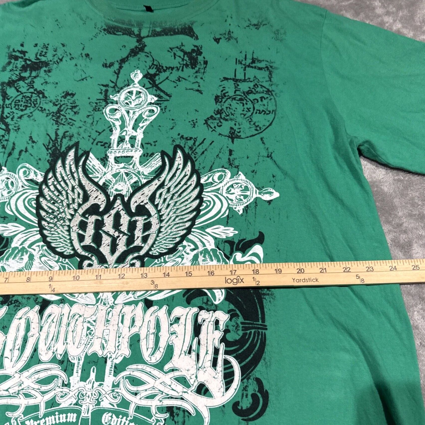Southpole VINTAGE SOUTHPOLE Premium Edition Men’s Green Tee Shirt XL Size US XL / EU 56 / 4 - 5 Thumbnail