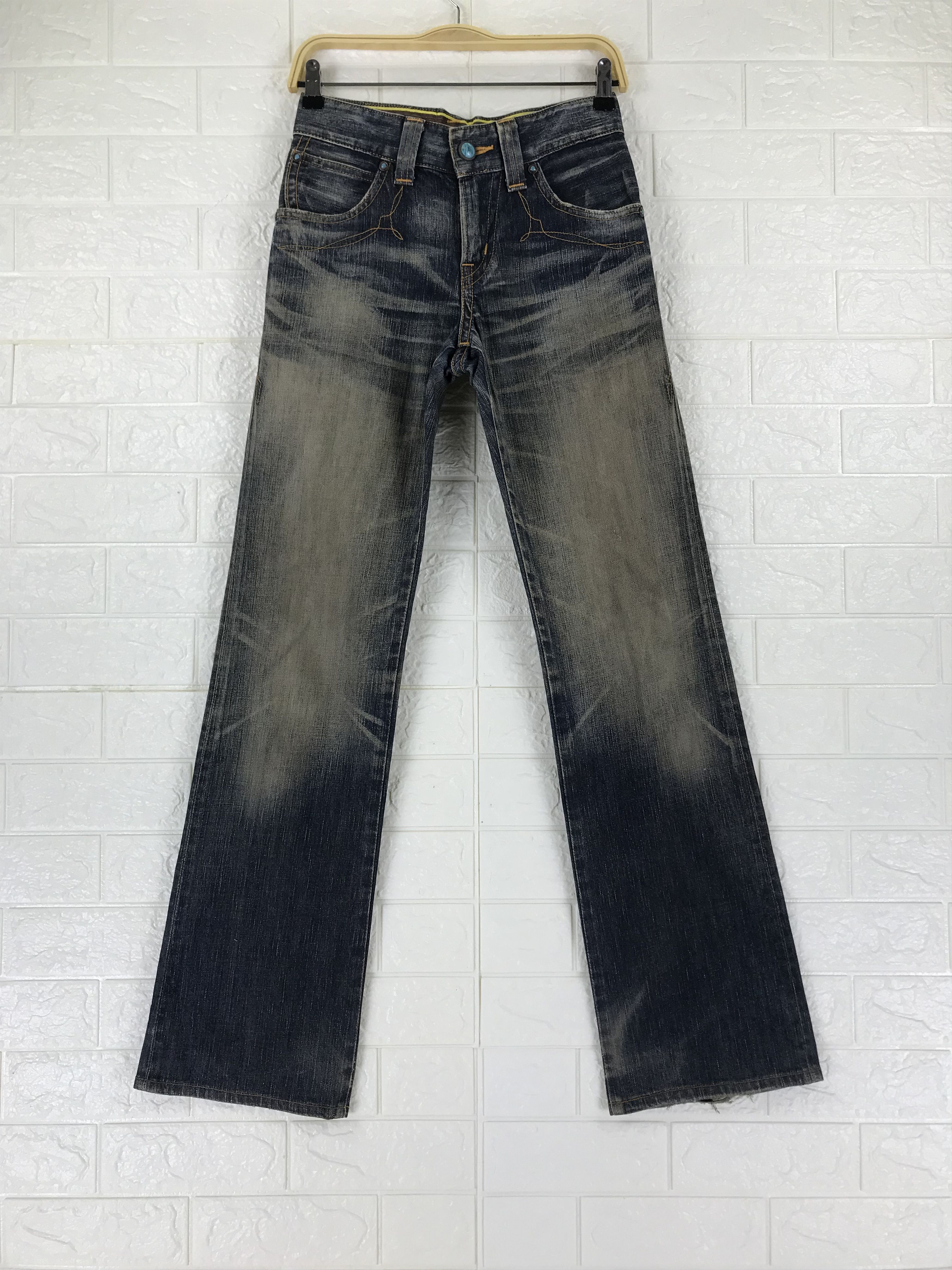 Edwin Vintage Edwin 503 Rusty Washed Flare Jeans Size 27" / US 4 / IT 40 - 1 Thumbnail