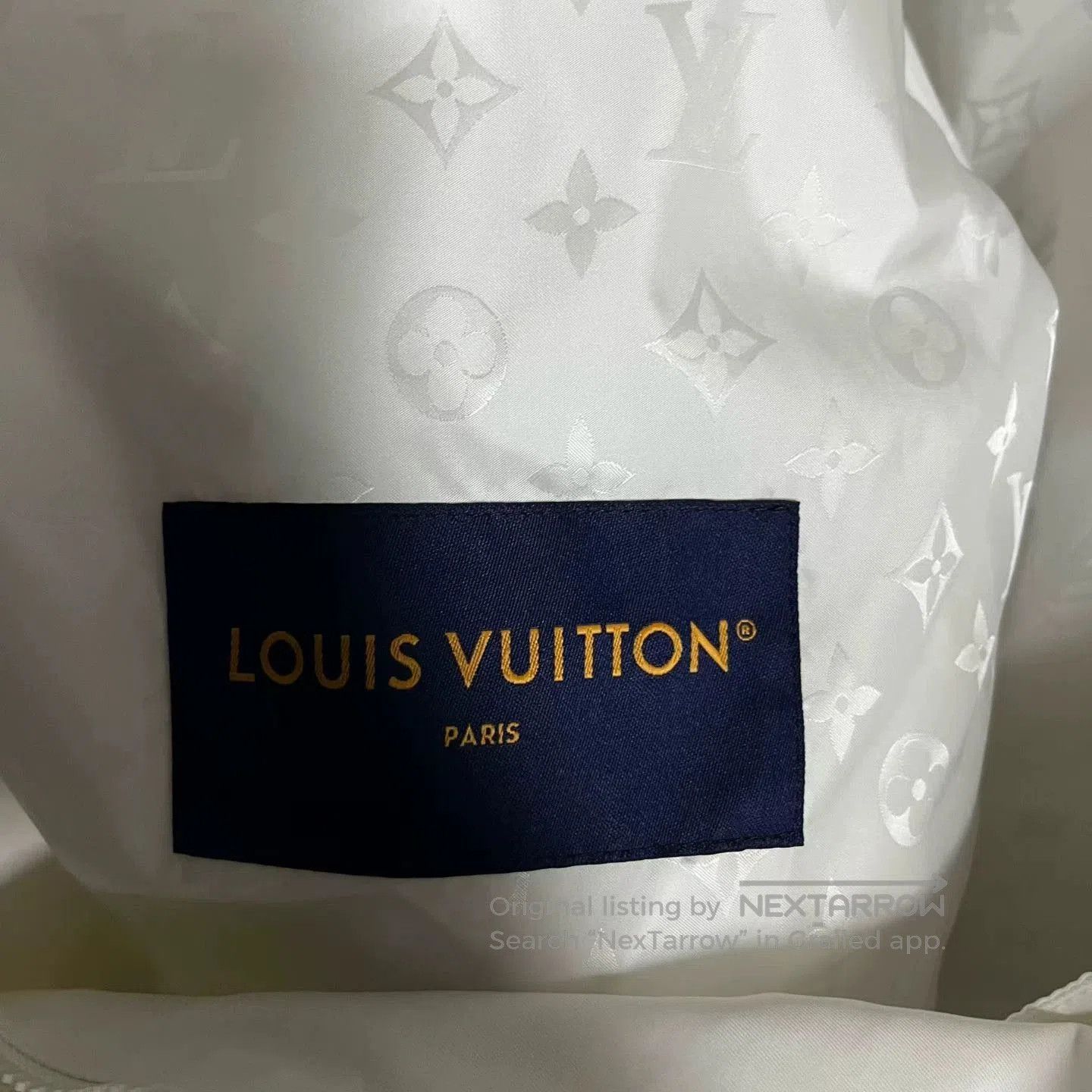 Louis Vuitton white windbreaker jacket by louis vuitton. Size US XXL / EU 58 / 5 - 2 Thumbnail