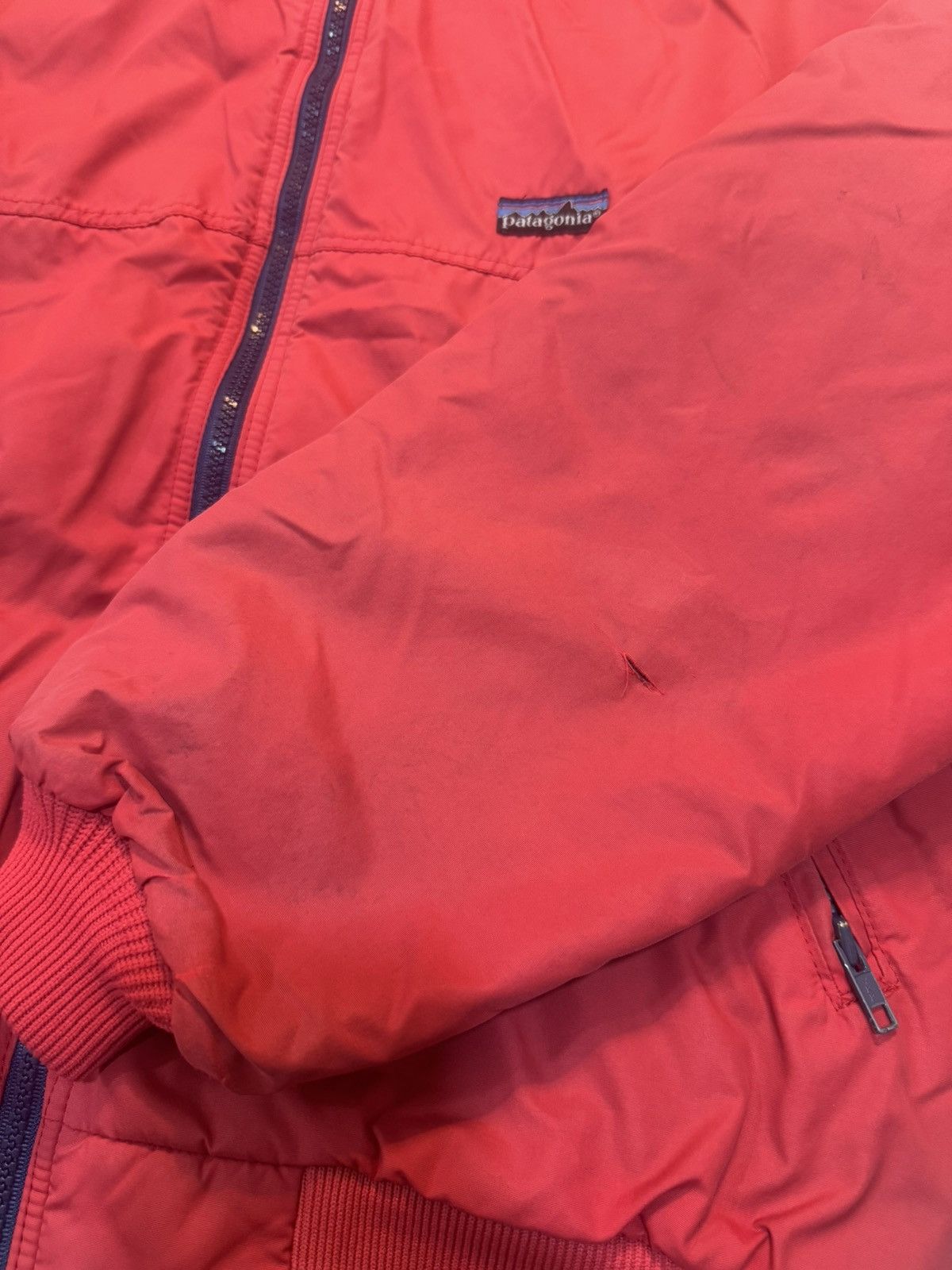 Patagonia × Vintage Vintage Patagonia Made in USA Red Bomber Jacket Size US M / EU 48-50 / 2 - 11 Thumbnail