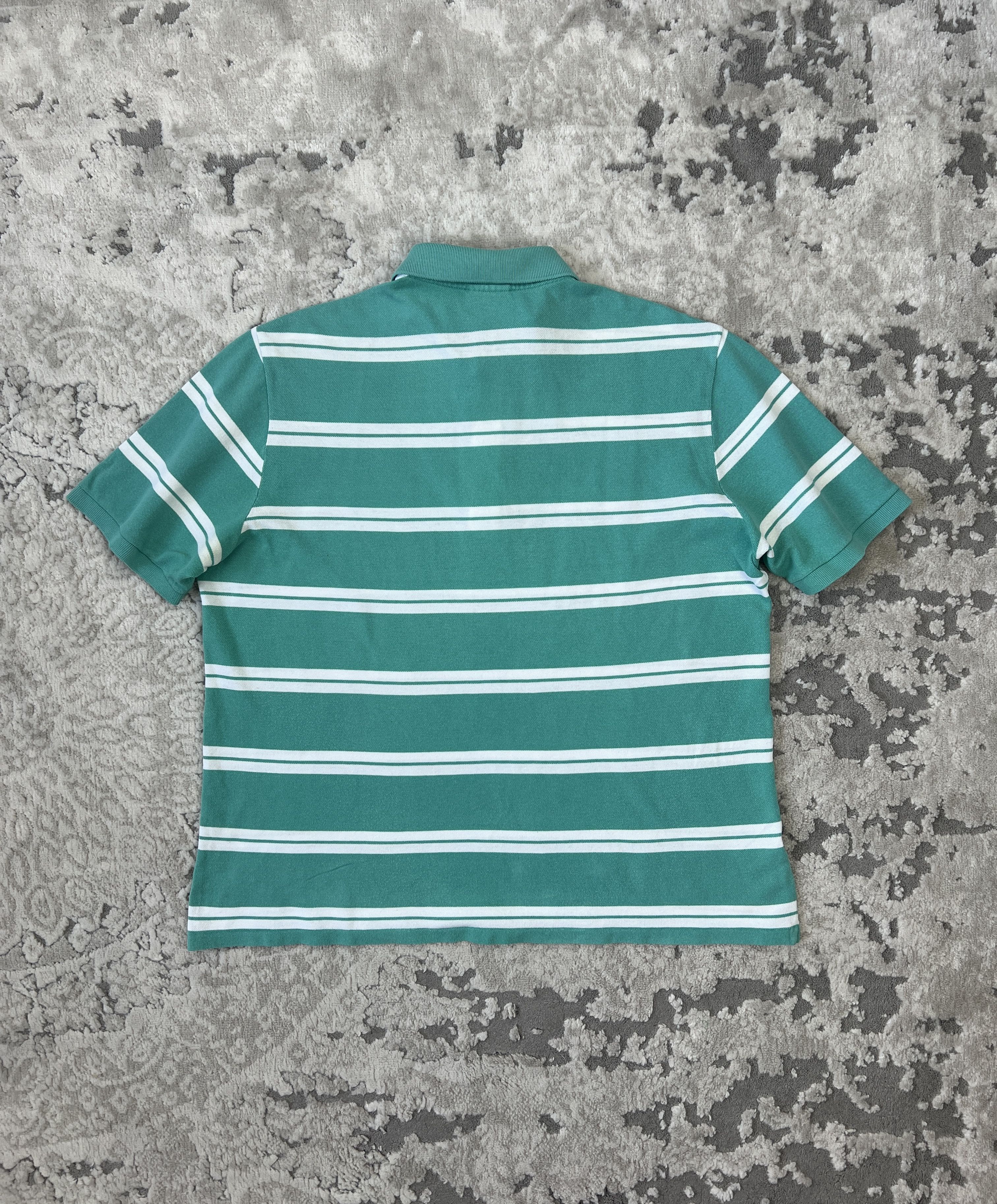 Lacoste × Vintage Vintage Lacoste Striped Polo Shirt Devanlay Size 7 Size US L / EU 52-54 / 3 - 8 Thumbnail