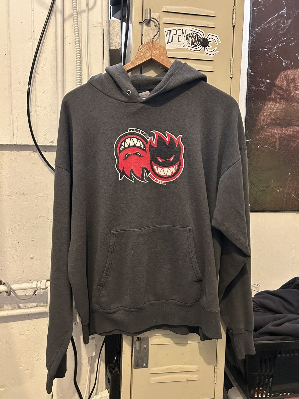 Vintage Vintage Spitfire hoodie Size US XL / EU 56 / 4 - 1 Thumbnail