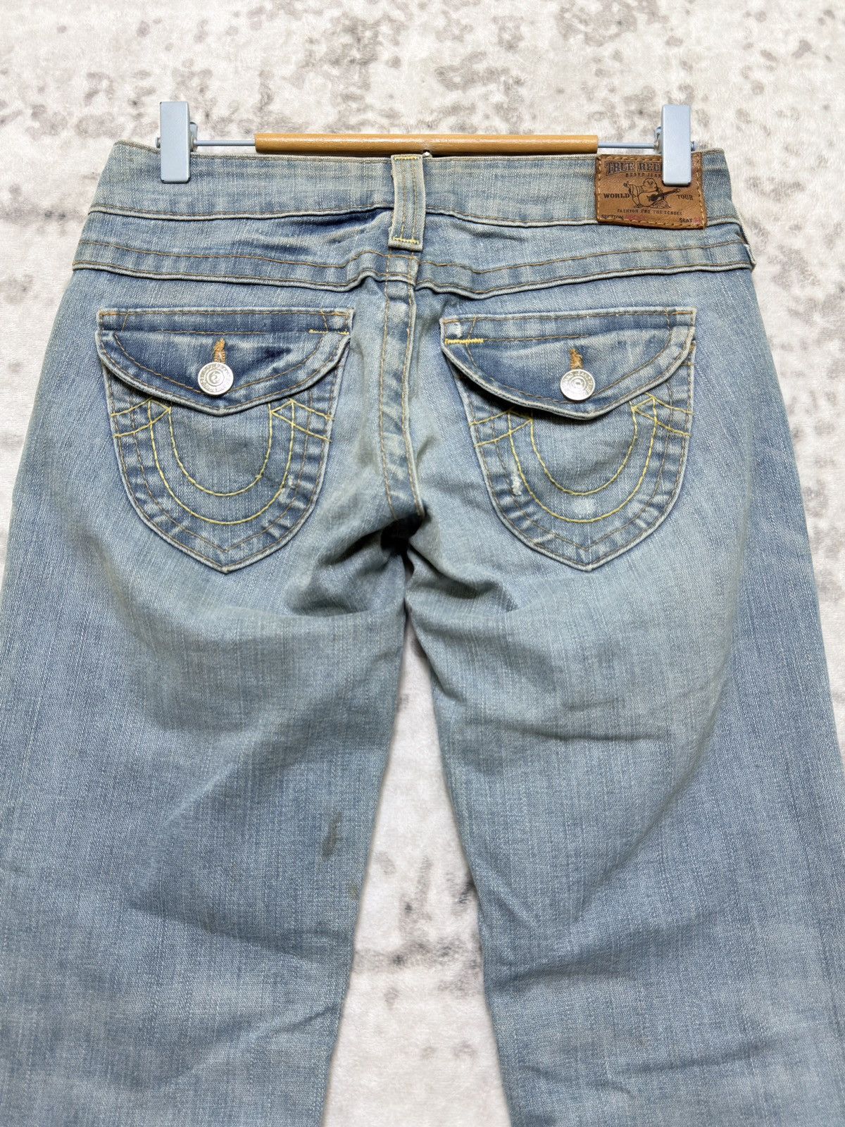 True Religion True Religion Becky Low Rise Bootcut Y2K Women Denim Size US 28 / EU 44 - 9 Thumbnail