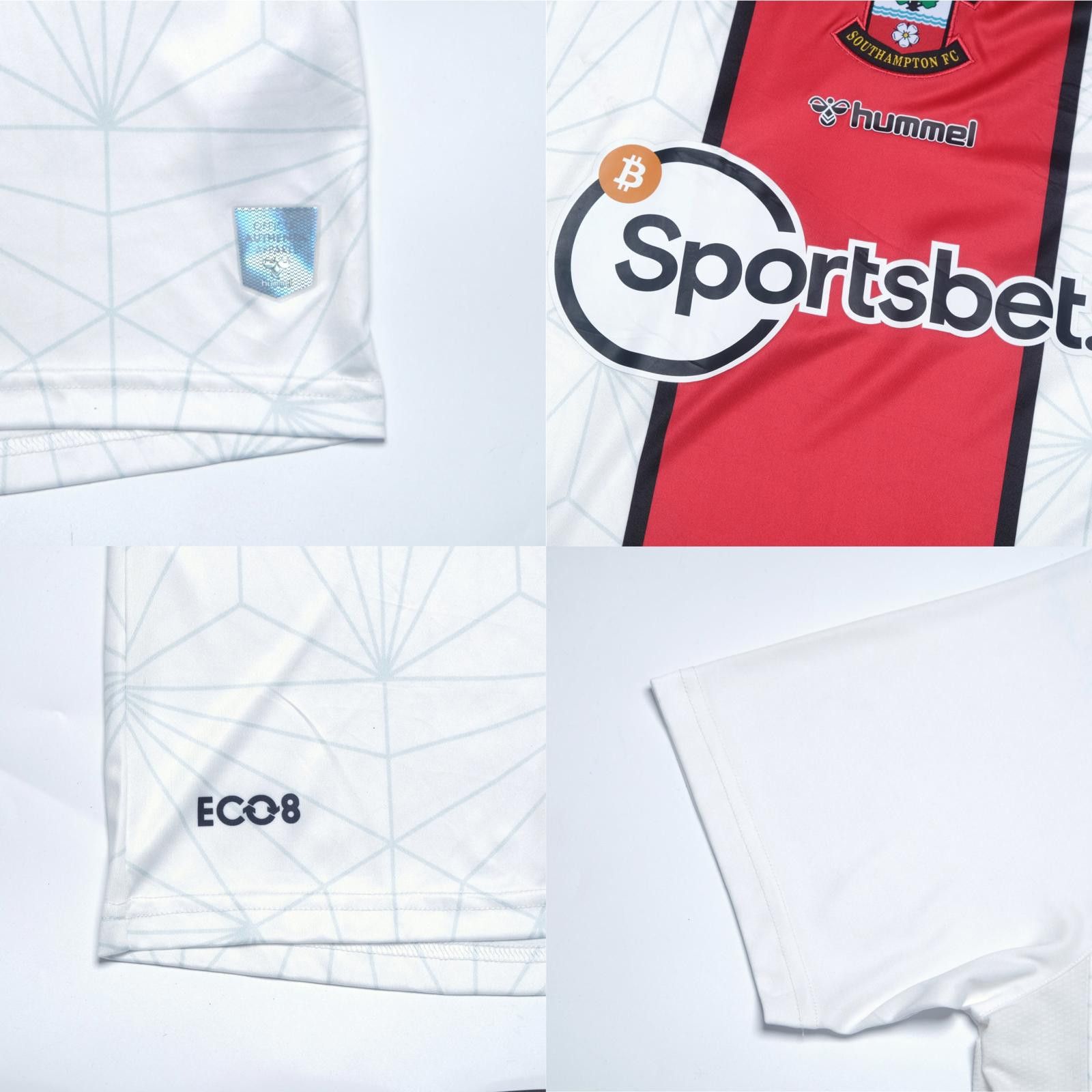Hummel 2022/23 Southampton Home Shirt (XL) Size US XL / EU 56 / 4 - 5 Thumbnail