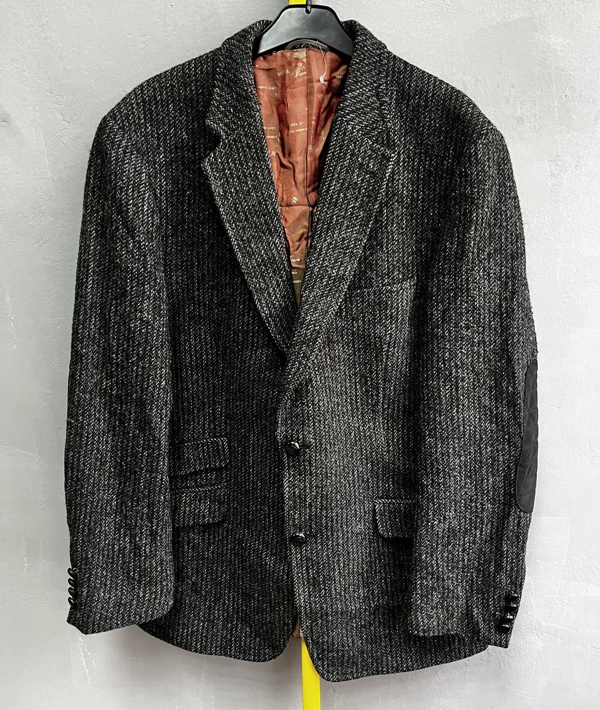 Harris Tweed × Vintage Harris Tweeted x Barutti blazer jacket Size 42R - 1 Thumbnail