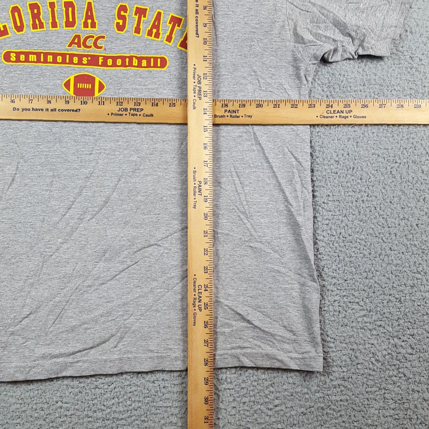 Vintage VINTAGE Florida State Seminoles ACC Football Men's XL College T Shirt Size US XL / EU 56 / 4 - 7 Thumbnail