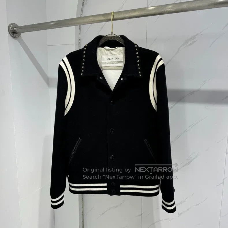 Valentino Valentino Main line black and white willow nail wool embro Size US S / EU 44-46 / 1 - 1 Thumbnail