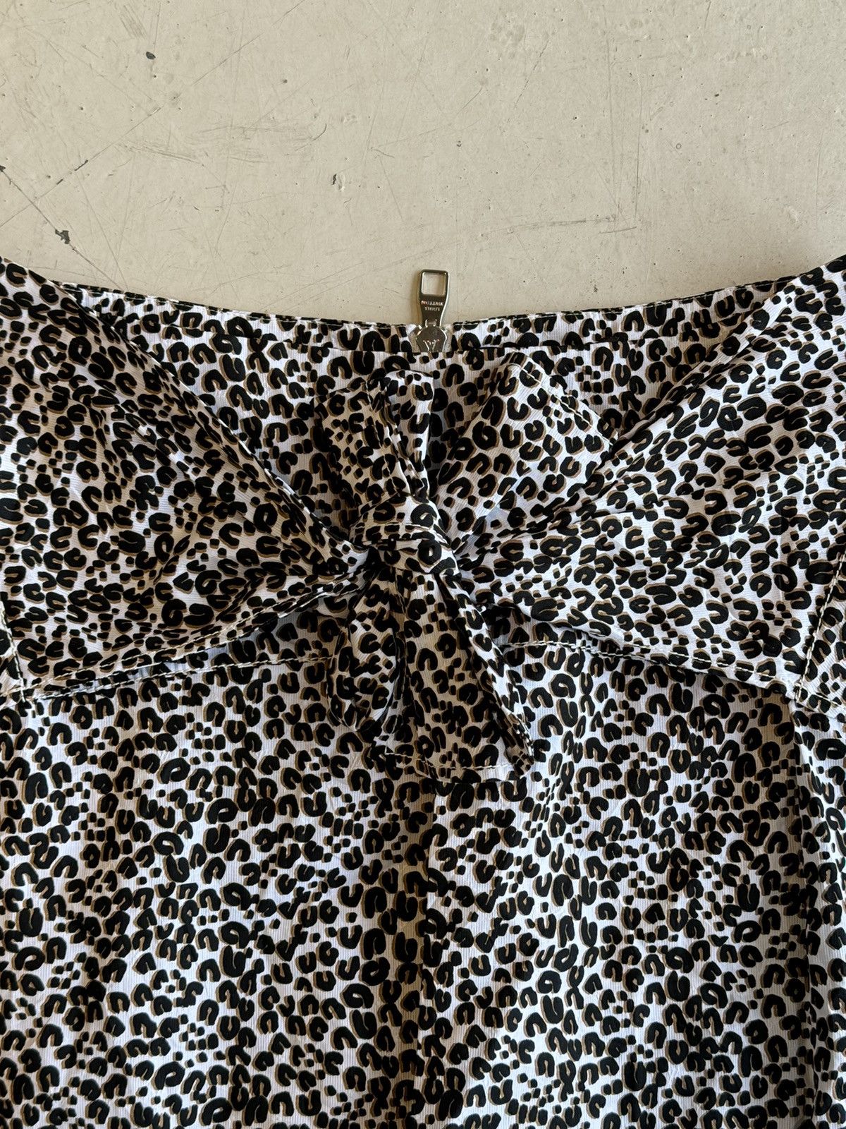 Louis Vuitton Louis Vuitton Leopard Punk Skirt Size 28" / US 6 / IT 42 - 3 Thumbnail