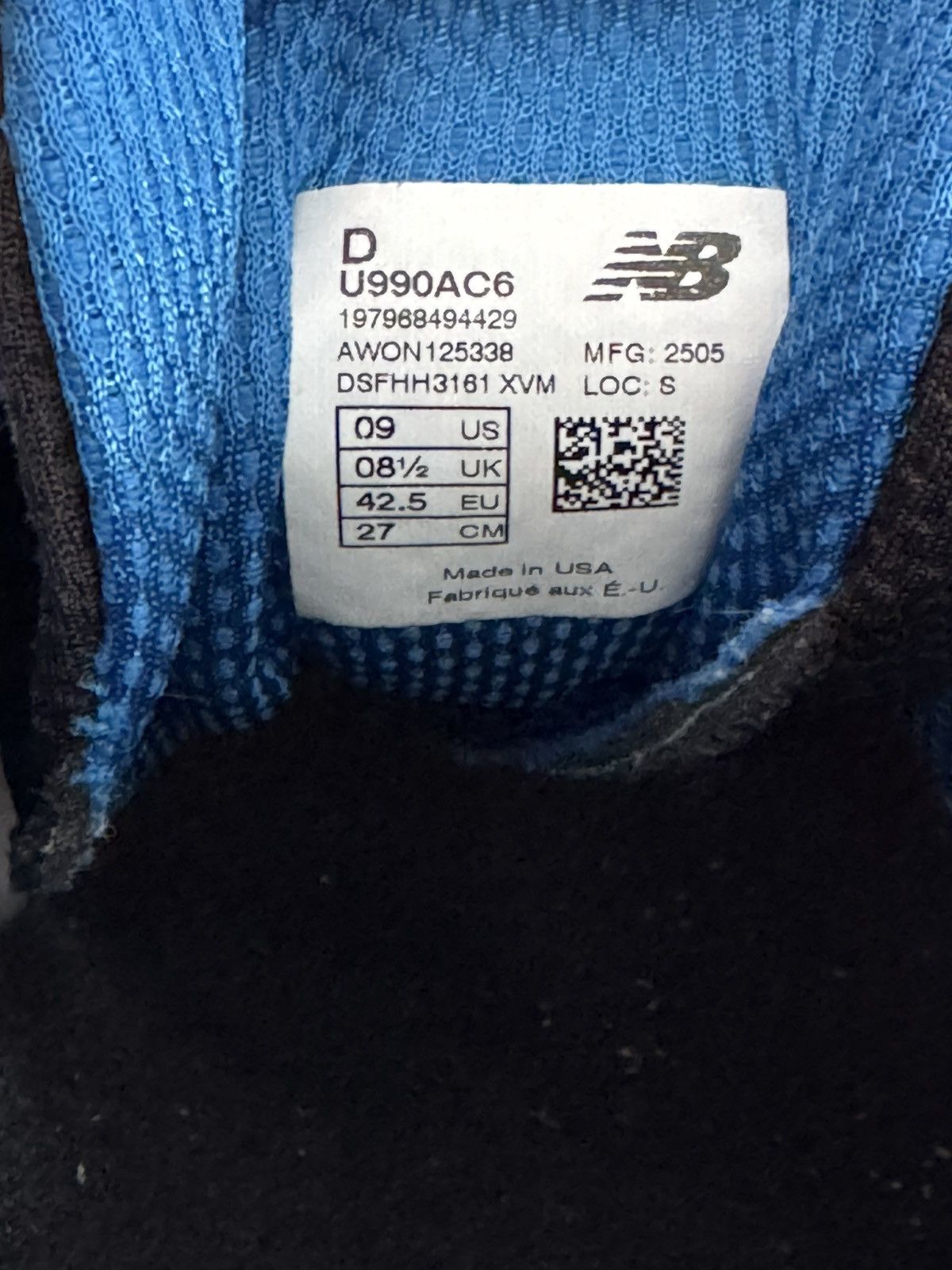 Action Bronson × New Balance New Balance Action Bronson 990v6 Untitled Baklava U990AC 990 Size US 9 / EU 42 - 9 Thumbnail