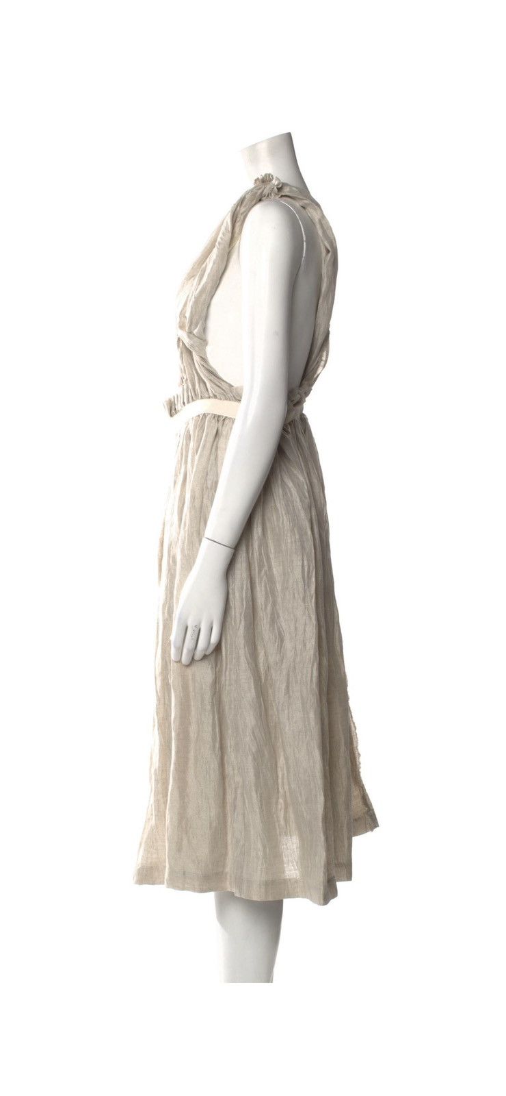 Tricot Comme des Garcons tricot COMME des GARÇONS V-Neck Midi Dress Size S / US 4 / IT 40 - 2 Thumbnail