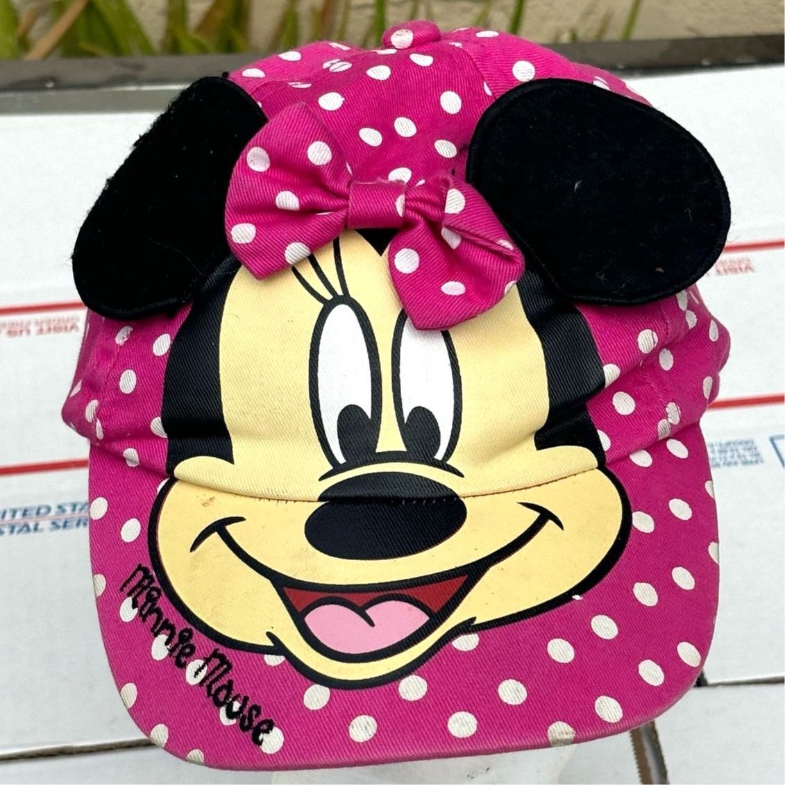 Disney Pink Disney Minnie Mouse Hat Size ONE SIZE - 1 Thumbnail
